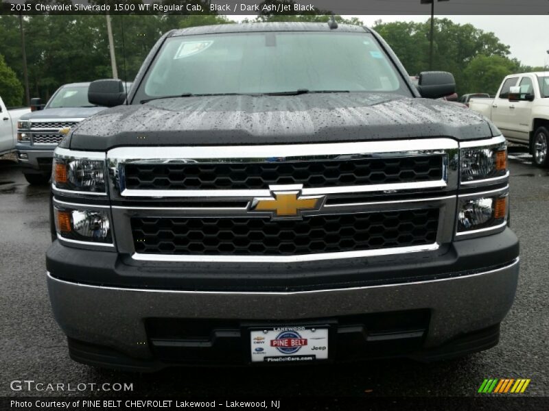 Black / Dark Ash/Jet Black 2015 Chevrolet Silverado 1500 WT Regular Cab