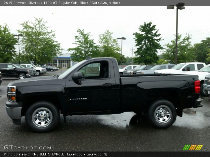 Black / Dark Ash/Jet Black 2015 Chevrolet Silverado 1500 WT Regular Cab