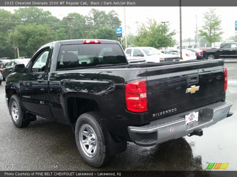 Black / Dark Ash/Jet Black 2015 Chevrolet Silverado 1500 WT Regular Cab