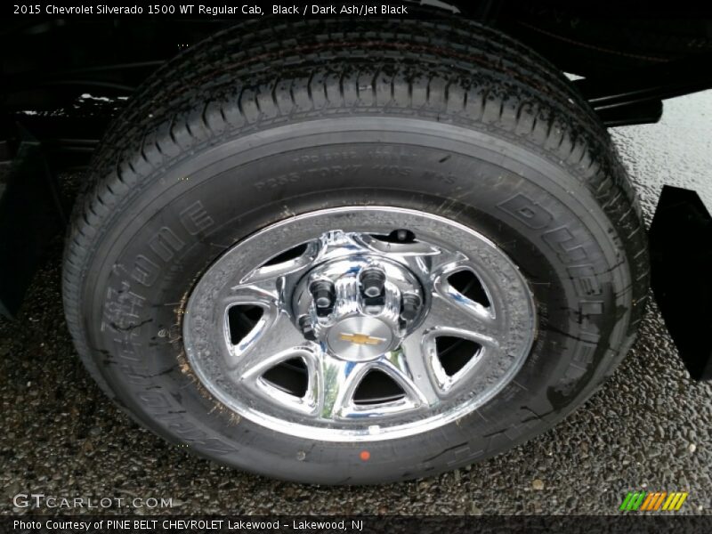 Black / Dark Ash/Jet Black 2015 Chevrolet Silverado 1500 WT Regular Cab