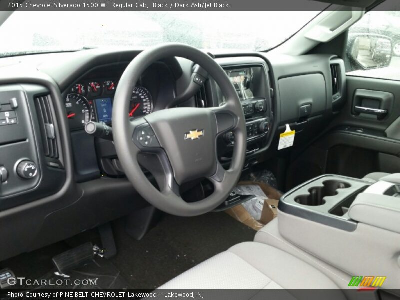 Black / Dark Ash/Jet Black 2015 Chevrolet Silverado 1500 WT Regular Cab
