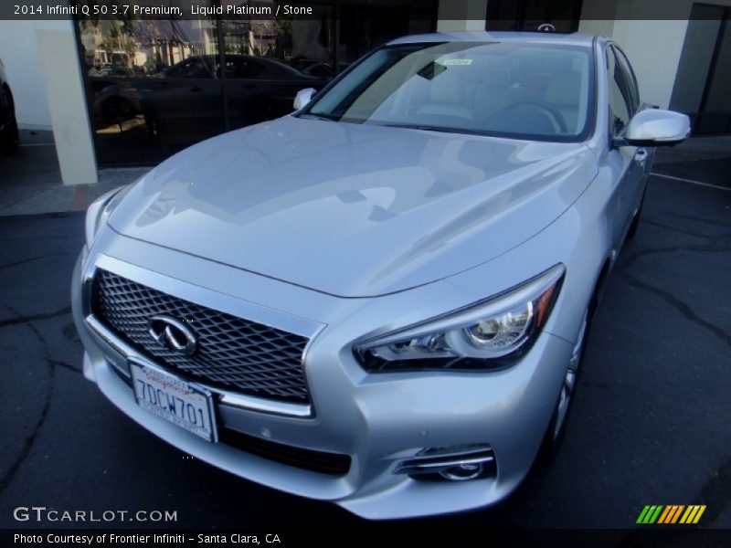 Liquid Platinum / Stone 2014 Infiniti Q 50 3.7 Premium