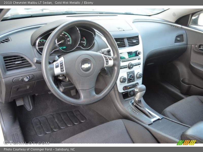 Gold Mist Metallic / Ebony 2010 Chevrolet Malibu LT Sedan