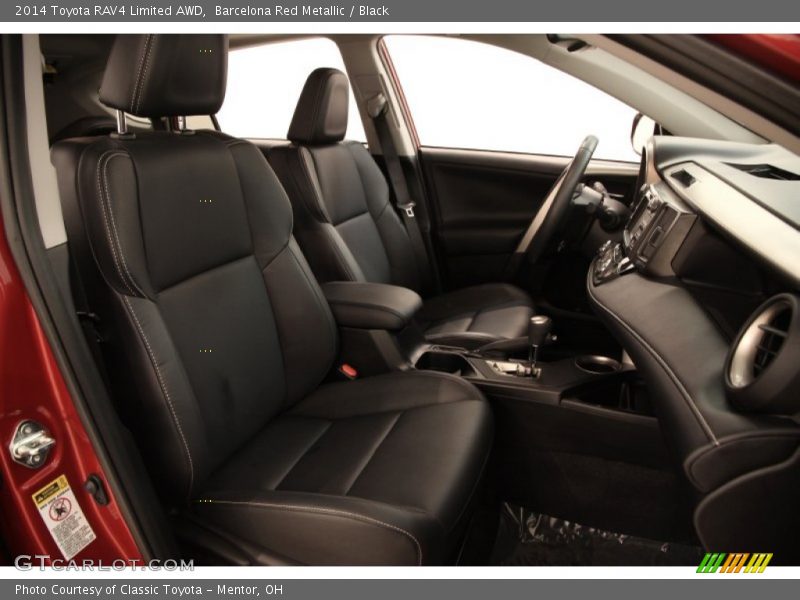 Barcelona Red Metallic / Black 2014 Toyota RAV4 Limited AWD