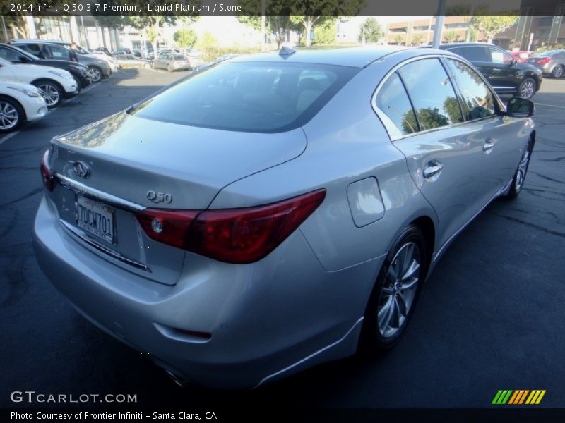 Liquid Platinum / Stone 2014 Infiniti Q 50 3.7 Premium