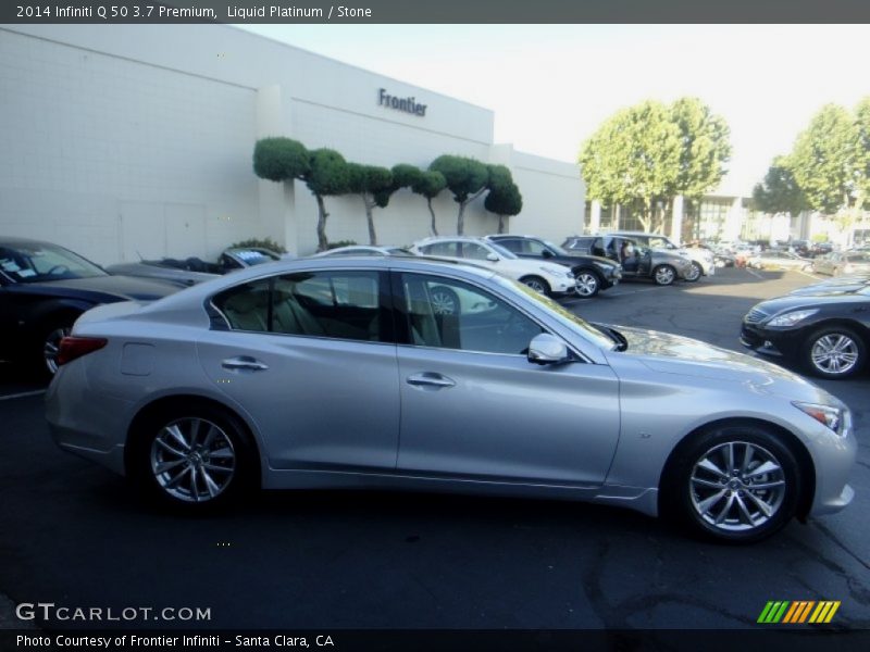 Liquid Platinum / Stone 2014 Infiniti Q 50 3.7 Premium