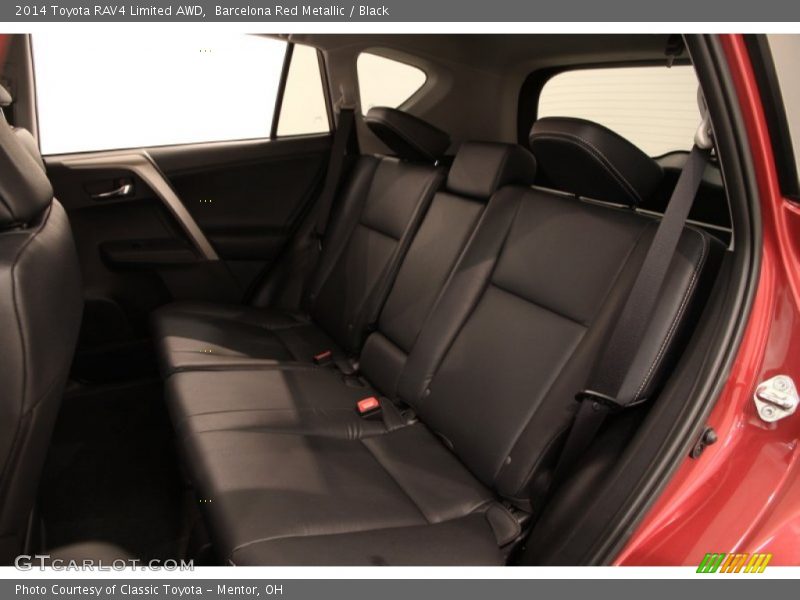 Barcelona Red Metallic / Black 2014 Toyota RAV4 Limited AWD