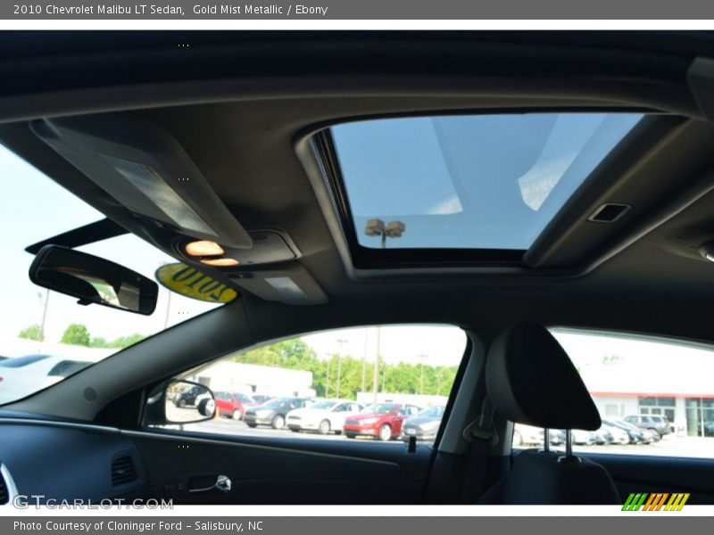 Gold Mist Metallic / Ebony 2010 Chevrolet Malibu LT Sedan