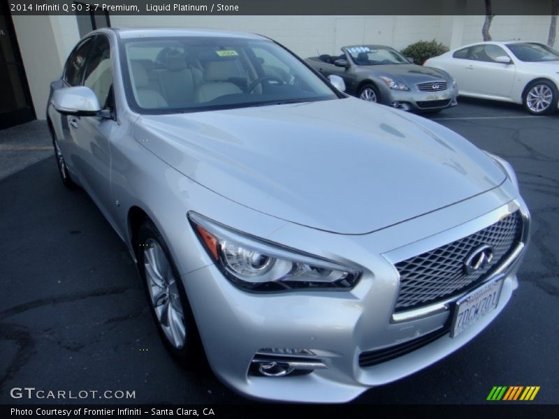 Liquid Platinum / Stone 2014 Infiniti Q 50 3.7 Premium