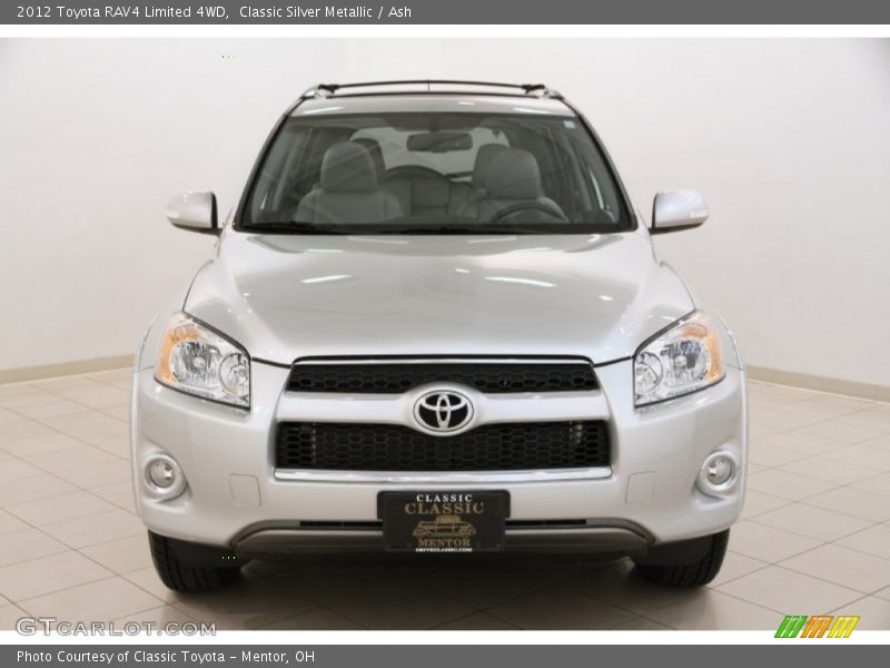 Classic Silver Metallic / Ash 2012 Toyota RAV4 Limited 4WD