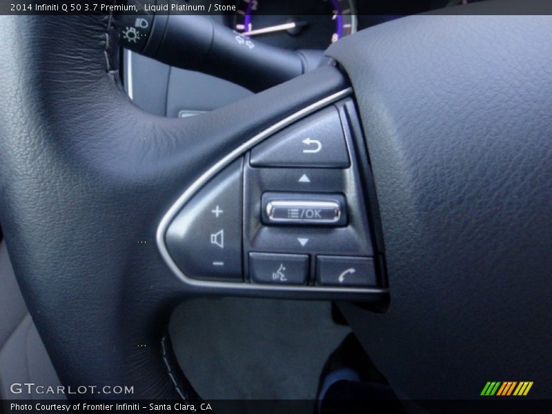 Liquid Platinum / Stone 2014 Infiniti Q 50 3.7 Premium
