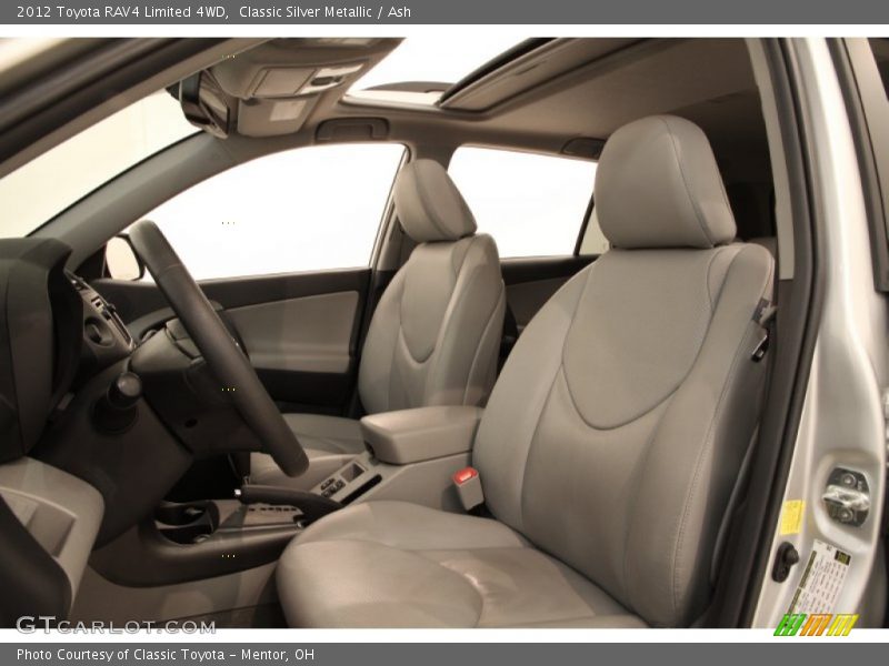 Classic Silver Metallic / Ash 2012 Toyota RAV4 Limited 4WD