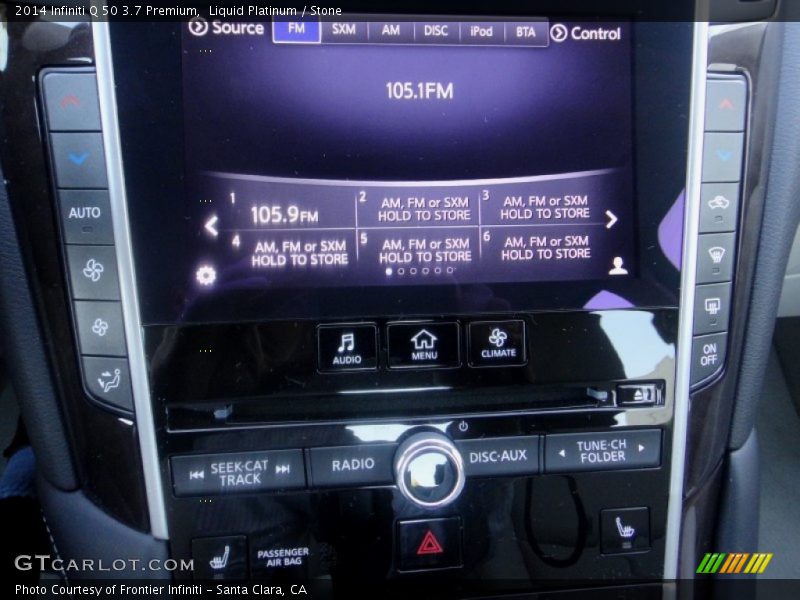 Liquid Platinum / Stone 2014 Infiniti Q 50 3.7 Premium