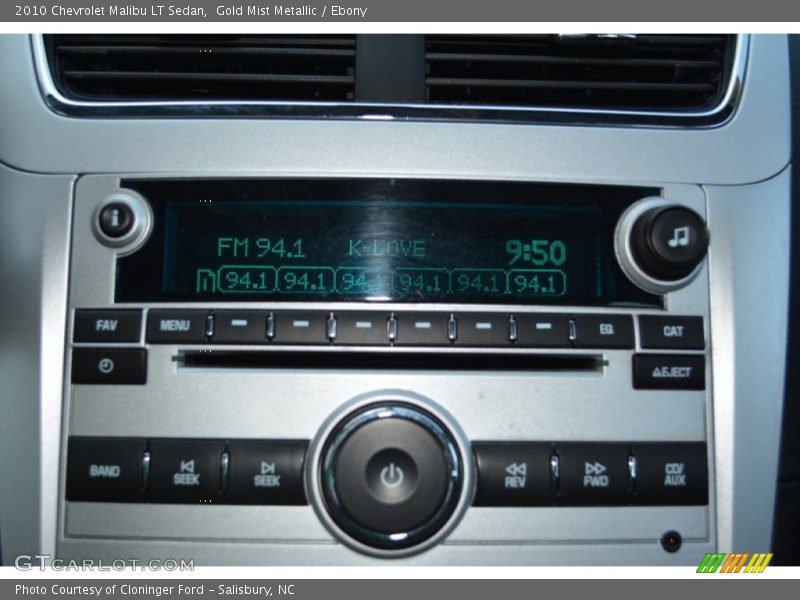Gold Mist Metallic / Ebony 2010 Chevrolet Malibu LT Sedan