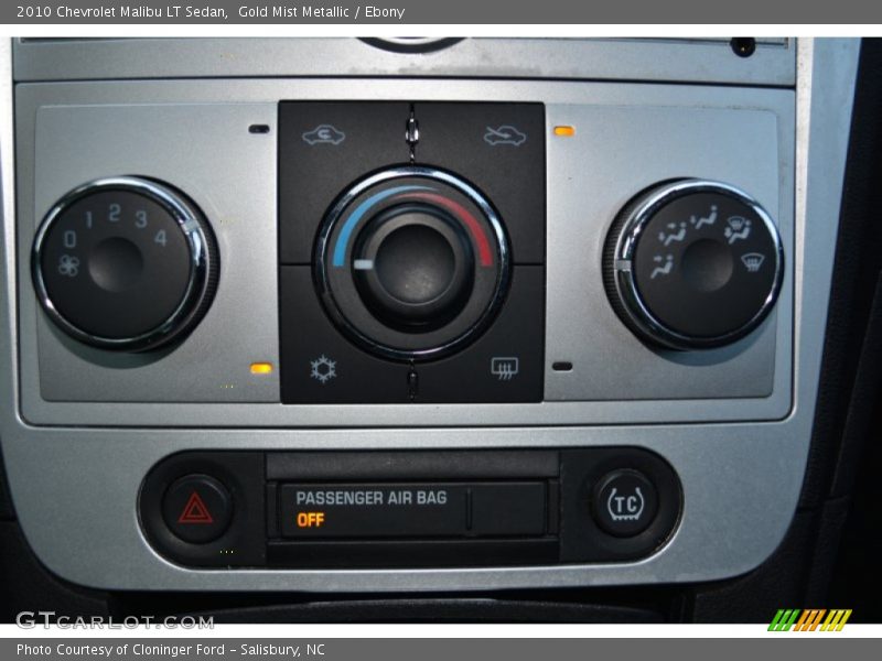 Gold Mist Metallic / Ebony 2010 Chevrolet Malibu LT Sedan