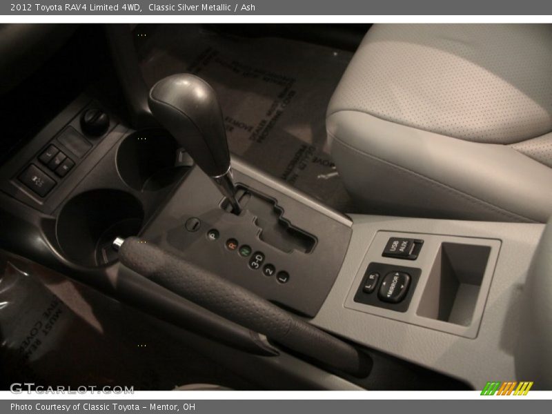 Classic Silver Metallic / Ash 2012 Toyota RAV4 Limited 4WD