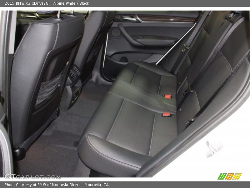 Alpine White / Black 2015 BMW X3 xDrive28i