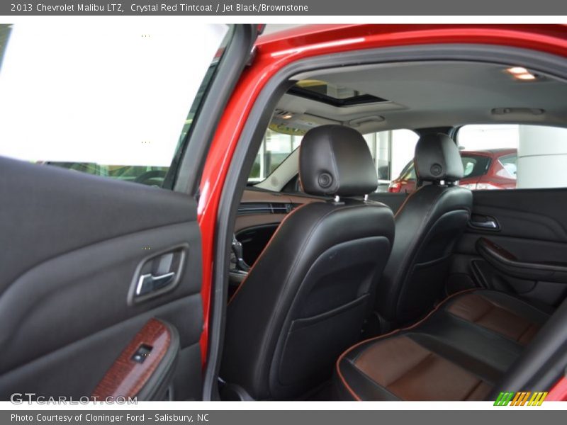 Crystal Red Tintcoat / Jet Black/Brownstone 2013 Chevrolet Malibu LTZ