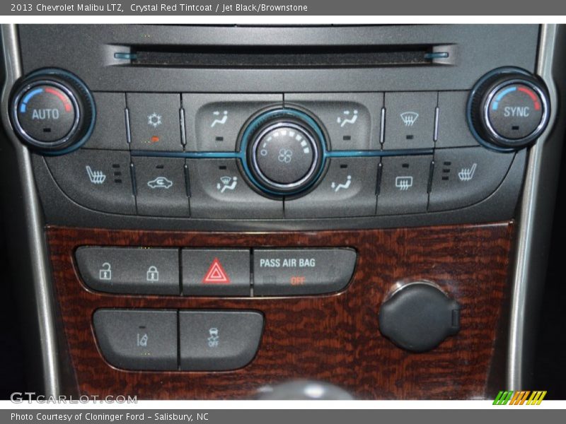 Crystal Red Tintcoat / Jet Black/Brownstone 2013 Chevrolet Malibu LTZ