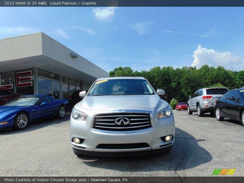 Liquid Platinum / Graphite 2013 Infiniti JX 35 AWD