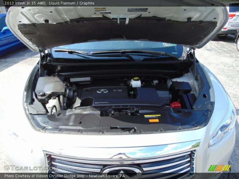 Liquid Platinum / Graphite 2013 Infiniti JX 35 AWD