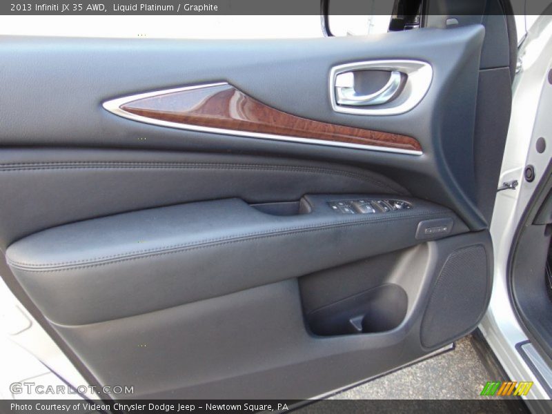Liquid Platinum / Graphite 2013 Infiniti JX 35 AWD
