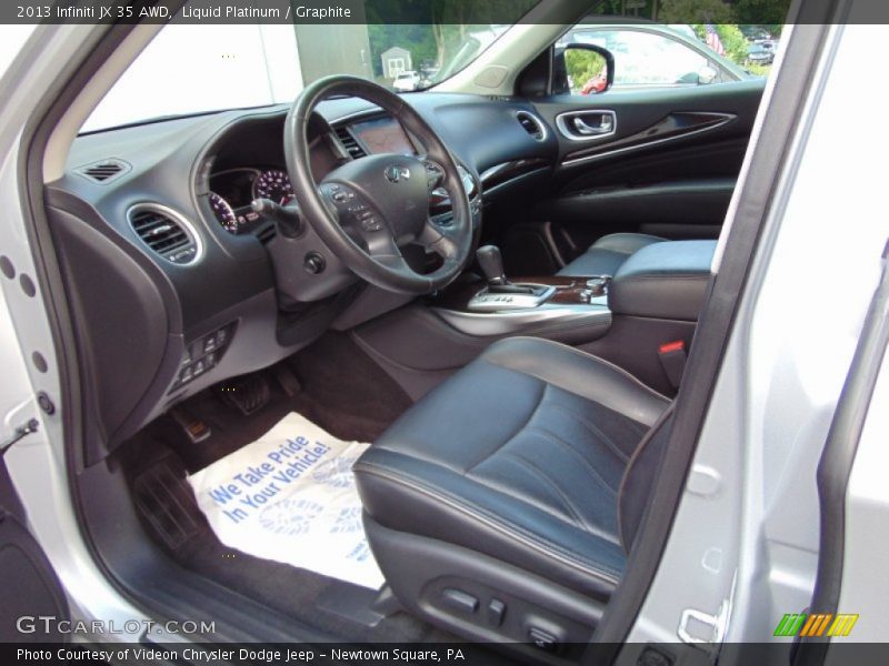 Liquid Platinum / Graphite 2013 Infiniti JX 35 AWD