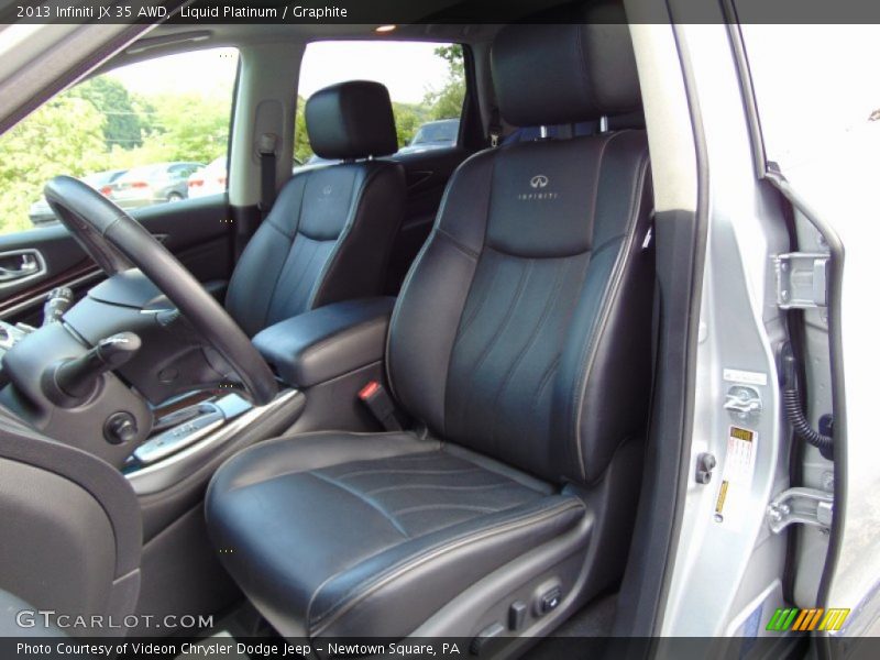 Liquid Platinum / Graphite 2013 Infiniti JX 35 AWD