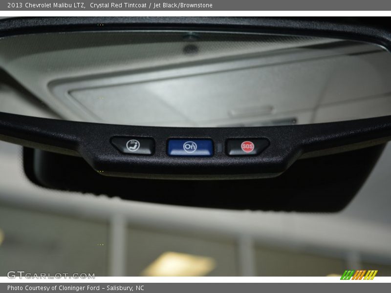 Crystal Red Tintcoat / Jet Black/Brownstone 2013 Chevrolet Malibu LTZ