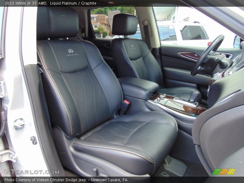 Liquid Platinum / Graphite 2013 Infiniti JX 35 AWD