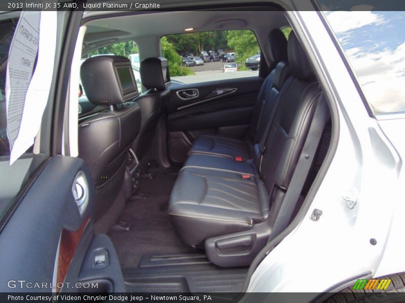 Liquid Platinum / Graphite 2013 Infiniti JX 35 AWD