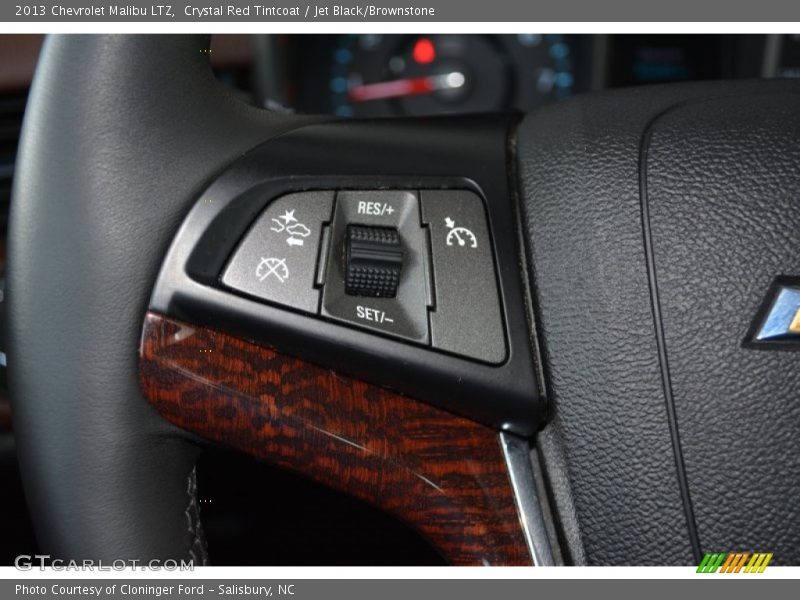 Crystal Red Tintcoat / Jet Black/Brownstone 2013 Chevrolet Malibu LTZ