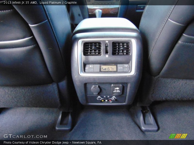 Liquid Platinum / Graphite 2013 Infiniti JX 35 AWD