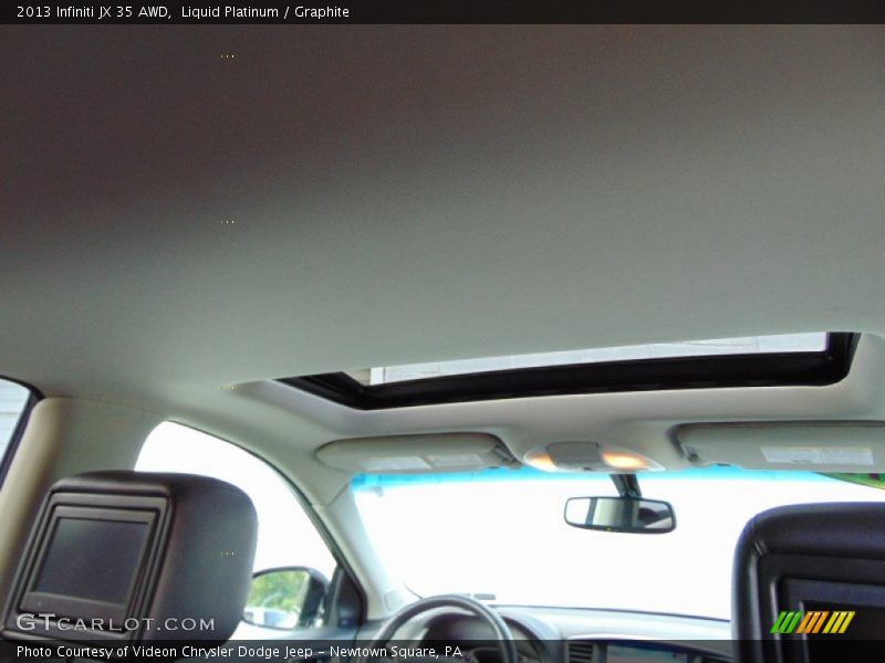 Liquid Platinum / Graphite 2013 Infiniti JX 35 AWD