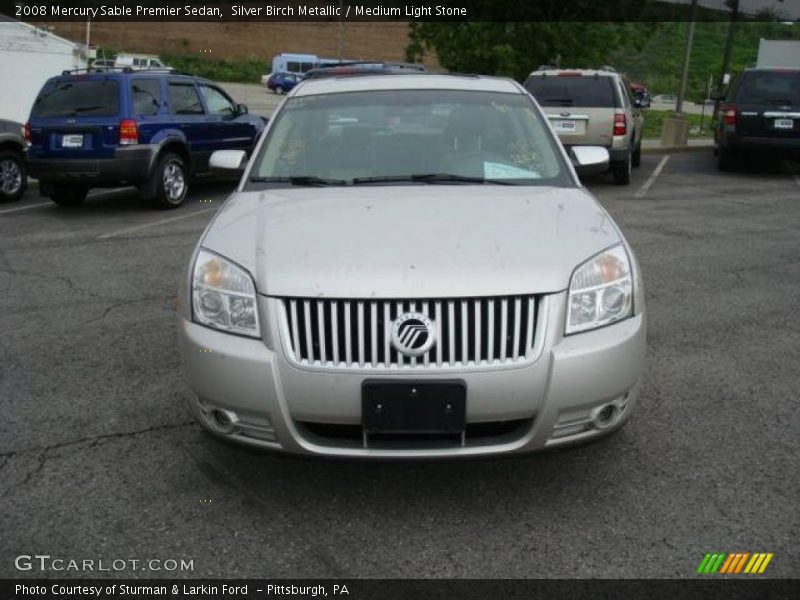 Silver Birch Metallic / Medium Light Stone 2008 Mercury Sable Premier Sedan