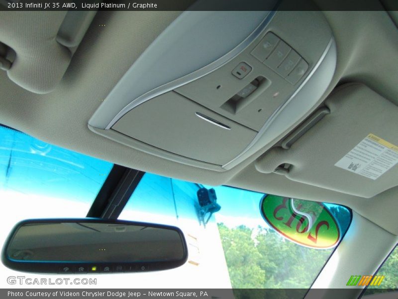 Liquid Platinum / Graphite 2013 Infiniti JX 35 AWD