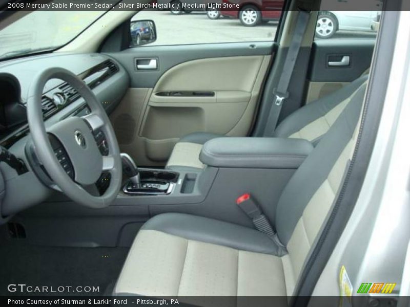 Silver Birch Metallic / Medium Light Stone 2008 Mercury Sable Premier Sedan
