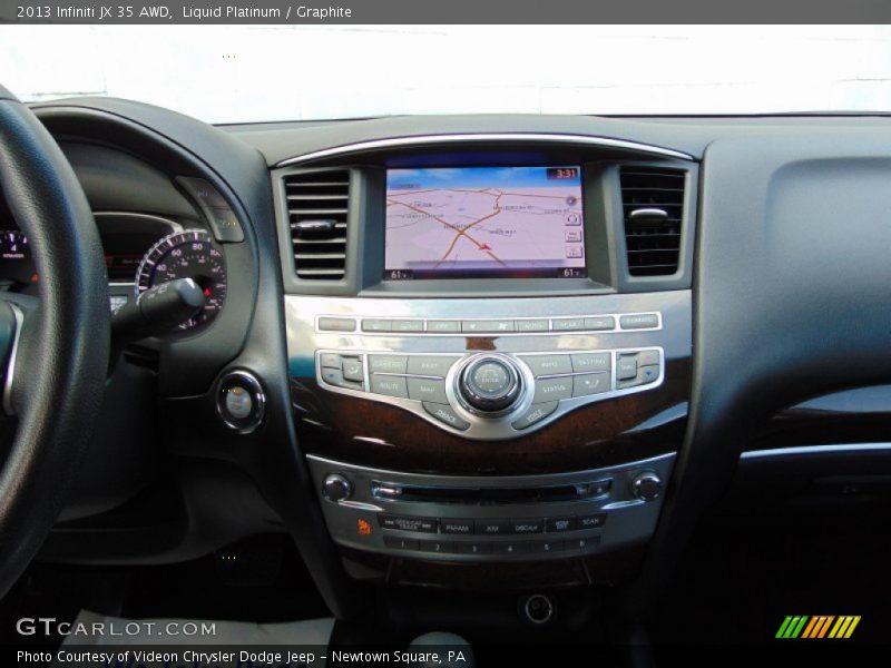 Liquid Platinum / Graphite 2013 Infiniti JX 35 AWD