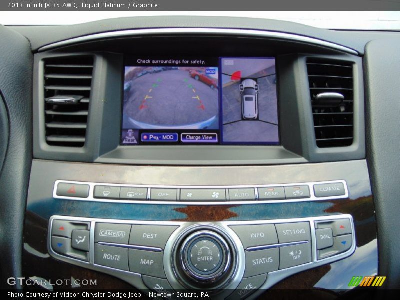 Liquid Platinum / Graphite 2013 Infiniti JX 35 AWD