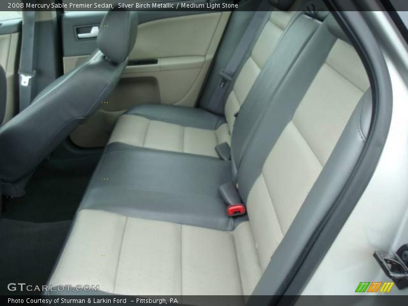 Silver Birch Metallic / Medium Light Stone 2008 Mercury Sable Premier Sedan