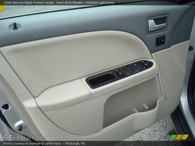 Silver Birch Metallic / Medium Light Stone 2008 Mercury Sable Premier Sedan