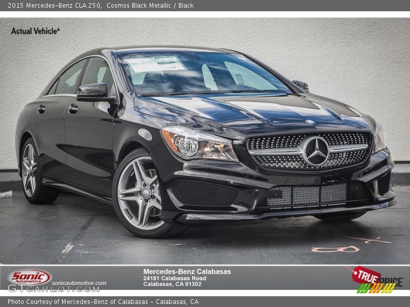 Cosmos Black Metallic / Black 2015 Mercedes-Benz CLA 250