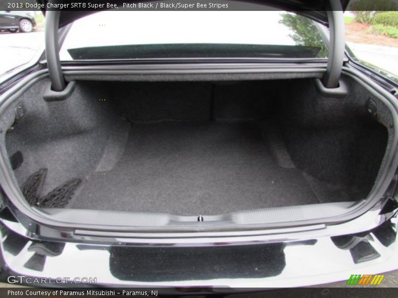 Pitch Black / Black/Super Bee Stripes 2013 Dodge Charger SRT8 Super Bee
