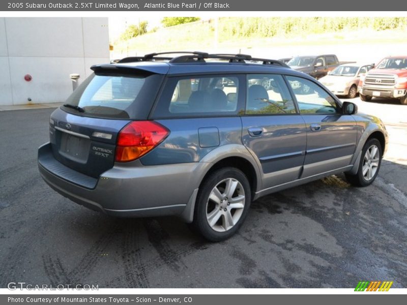 Atlantic Blue Pearl / Off Black 2005 Subaru Outback 2.5XT Limited Wagon