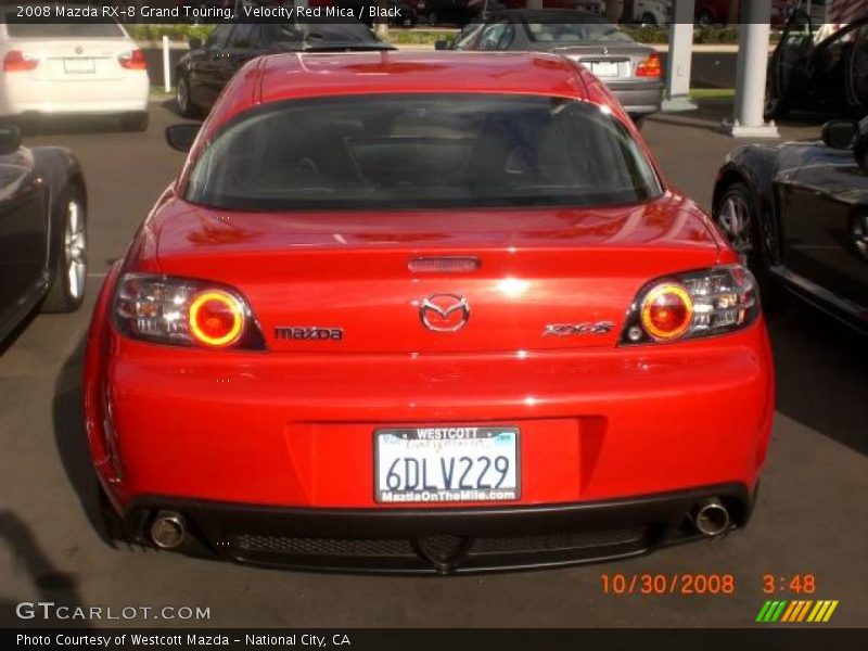 Velocity Red Mica / Black 2008 Mazda RX-8 Grand Touring
