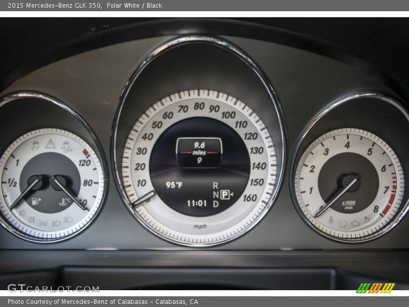 Polar White / Black 2015 Mercedes-Benz GLK 350