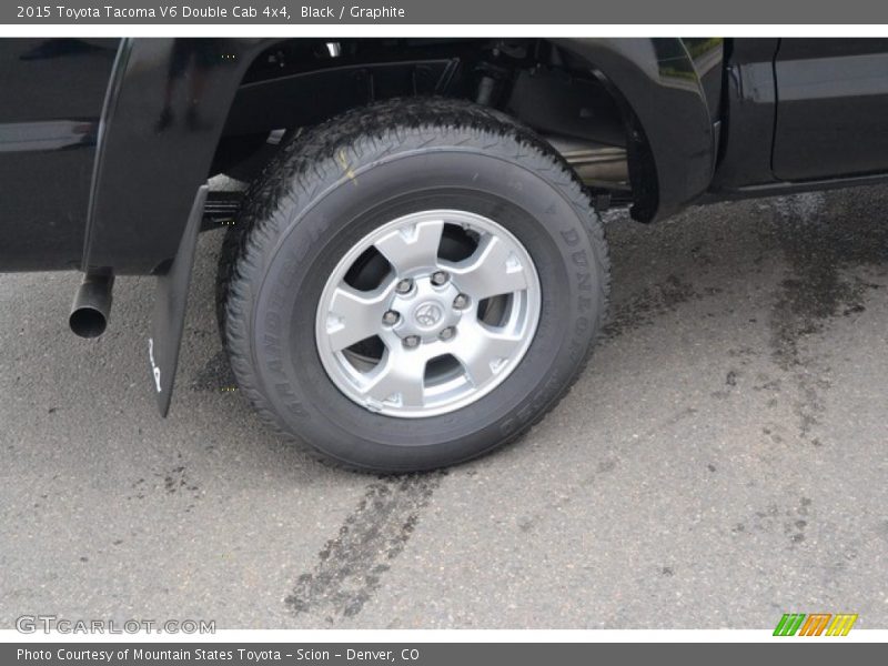 Black / Graphite 2015 Toyota Tacoma V6 Double Cab 4x4