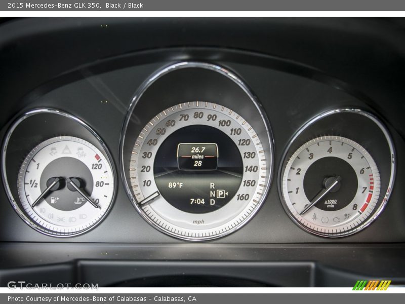 Black / Black 2015 Mercedes-Benz GLK 350