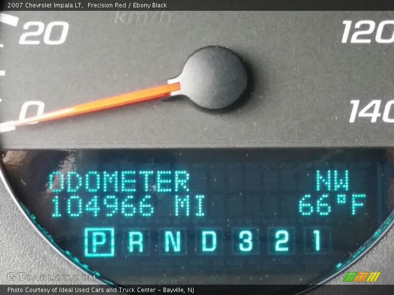 Precision Red / Ebony Black 2007 Chevrolet Impala LT