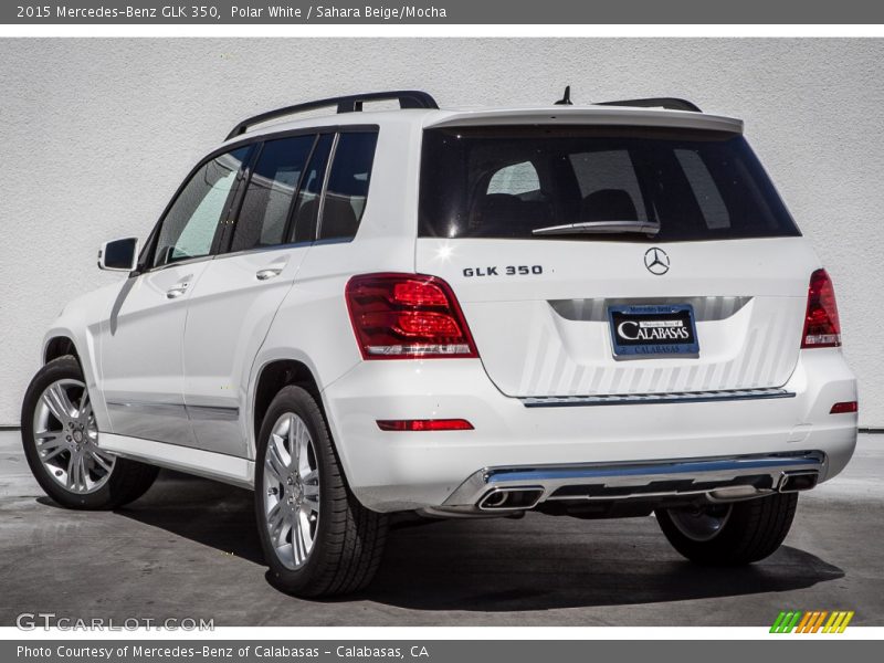 Polar White / Sahara Beige/Mocha 2015 Mercedes-Benz GLK 350